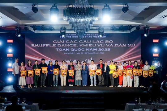 Giải các CLB Shuffle Dance, Khiêu vũ và Dân vũ thể thao toàn quốc năm 2025
