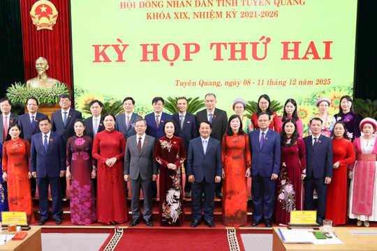 Phó Chủ tịch Quốc hội Nguyễn Thị Thanh dự Kỳ họp thứ Hai, HĐND tỉnh Tuyên Quang Khóa XIX