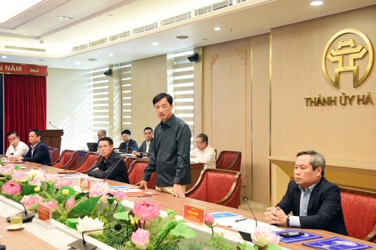 Bí thư Thành ủy Hà Nội Nguyễn Duy Ngọc: Tập trung tháo gỡ khó khăn, đưa dự án đường Vành đai 2,5 sớm về đích