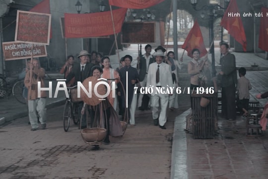 Tái hiện ngày Tổng tuyển cử đầu tiên