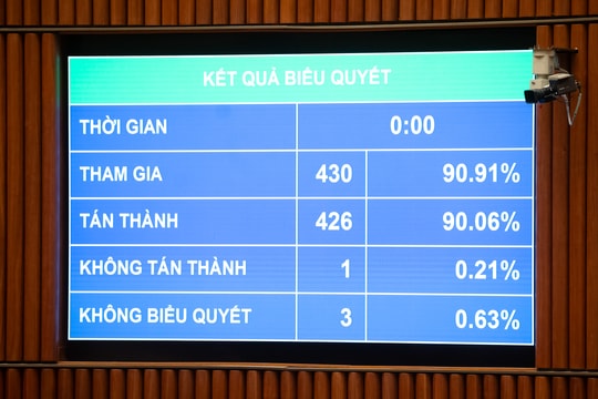 Quốc hội thông qua Luật Thi hành tạm giữ, tạm giam và cấm đi khỏi nơi cư trú