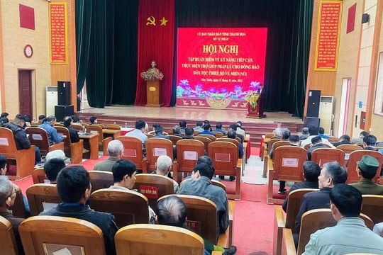 Gần 1.000 đợt truyền thông trợ giúp pháp lý đến tận thôn bản tại Thanh Hóa