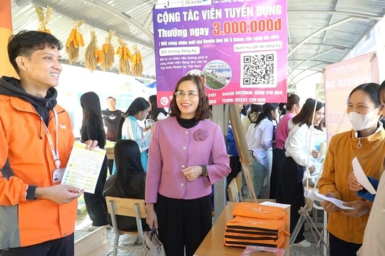 Xã Phượng Tiến tổ chức Ngày hội việc làm năm 2025
