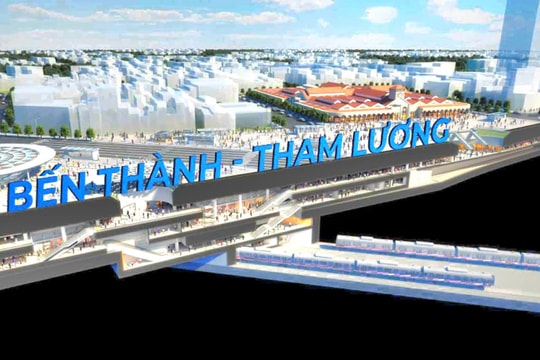 TP. Hồ Chí Minh: Phát triển đô thị dọc theo tuyến Metro Bến Thành – Tham Lương