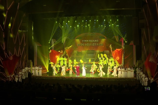 Chương trình nghệ thuật chính luận "Vinh quang Quốc hội Việt Nam" - bản tráng ca của niềm tin, trí tuệ, khát vọng