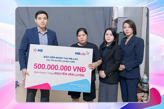 MB Life đồng hành cùng khách hàng trong mọi rủi ro bất ngờ