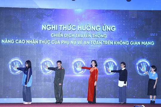 "Kết nối 3 an - làm chủ không gian số": Nâng cao nhận thức của phụ nữ trên không gian mạng