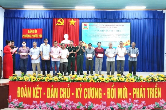 Tuyên truyền pháp luật trên địa bàn phường Phước Hội