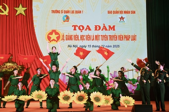 Mỗi cán bộ, giảng viên, học viên là một tuyên truyền viên pháp luật