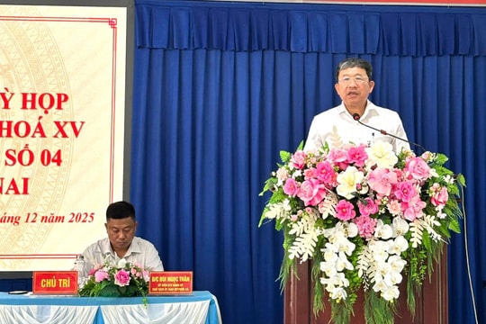 Phó Bí thư Đảng ủy Quốc hội Vũ Hải Hà tiếp xúc cử tri tại Đồng Nai