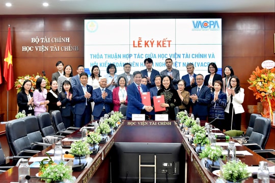 Học viện Tài chính và Hội Kiểm toán viên hành nghề Việt Nam ký kết thỏa thuận hợp tác giai đoạn 2026-2030