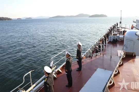 Frigate 015 – Tran Hung Dao concludes visit to RoK