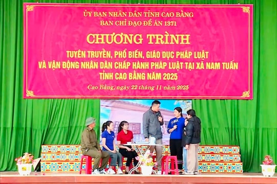 Truyền tải pháp luật bằng những cách làm sáng tạo, gần dân