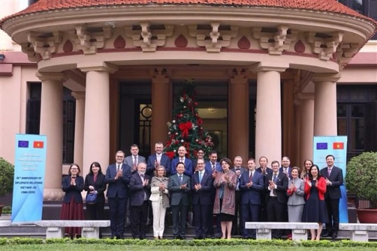 Deputy PM Tran Hong Ha meets EU diplomats in Vietnam