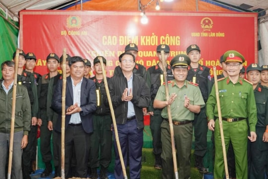 Lam Dong begins construction of 23 houses for flood-hit families under “Quang Trung Campaign”