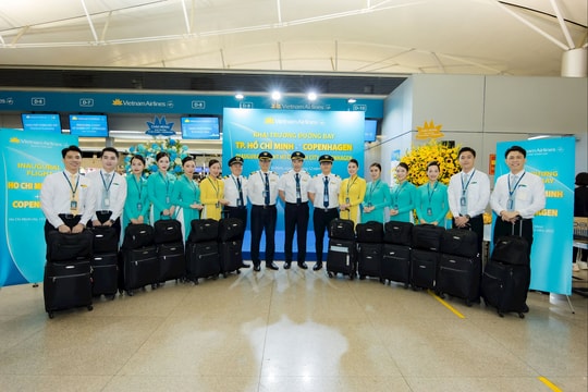 Vietnam Airlines khai trương đường bay thẳng TP. Hồ Chí Minh - Copenhagen