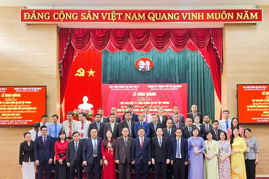 Học viện Chính trị Khu vực II khai giảng lớp cao cấp lý luận chính trị K1