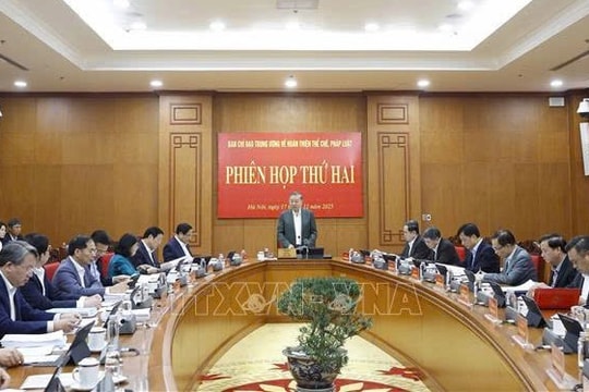 Hoàn thiện thể chế, pháp luật cho phát triển trong kỷ nguyên mới