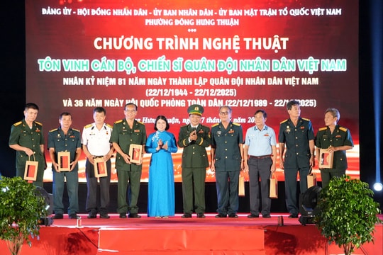 TP. Hồ Chí Minh: Tri ân những người lính, gìn giữ và phát huy truyền thống Quân đội nhân dân Việt Nam