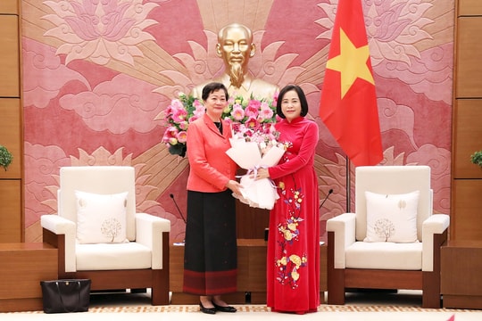 Phó Chủ tịch Quốc hội Nguyễn Thị Thanh tiếp Đại sứ Campuchia