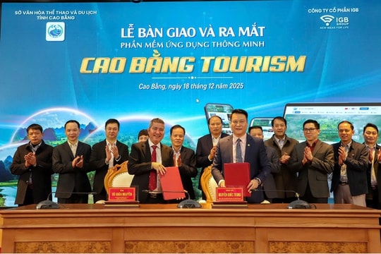 Cao Bằng: Vận hành ứng dụng du lịch thông minh “Cao Bằng Tourism”