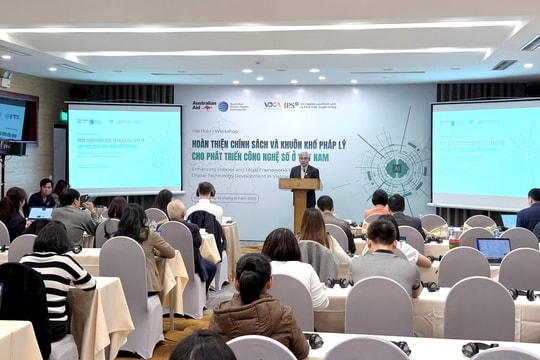 Hoàn thiện chính sách, khuôn khổ pháp lý cho phát triển công nghệ số có trách nhiệm