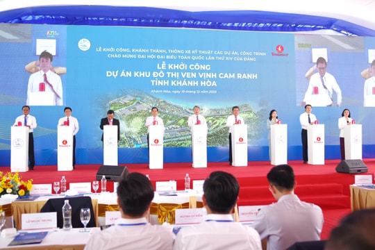 Khởi công Dự án Khu đô thị ven vịnh Cam Ranh quy mô hơn 1.250ha