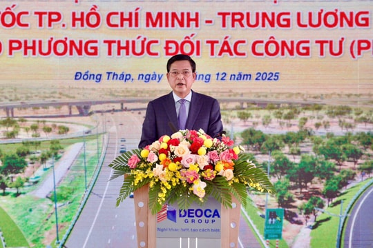 Khởi công mở rộng cao tốc TP. Hồ Chí Minh – Trung Lương – Mỹ Thuận: Mở “cánh cửa tăng trưởng” cho Đồng bằng sông Cửu Long