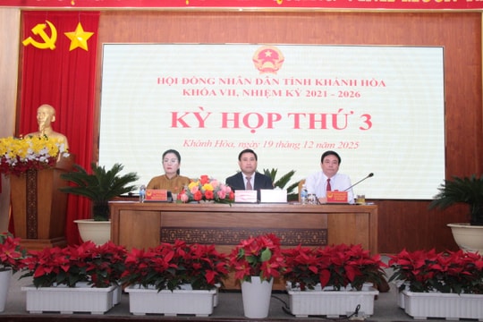 HĐND tỉnh Khánh Hòa thông qua 14 nghị quyết quan trọng tại Kỳ họp thứ Ba