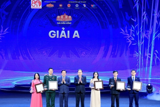 Fourth Dien Hong Awards honours 64 outstanding journalistic works