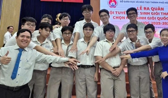 TP. Hồ Chí Minh ra quân đội tuyển học sinh giỏi quốc gia