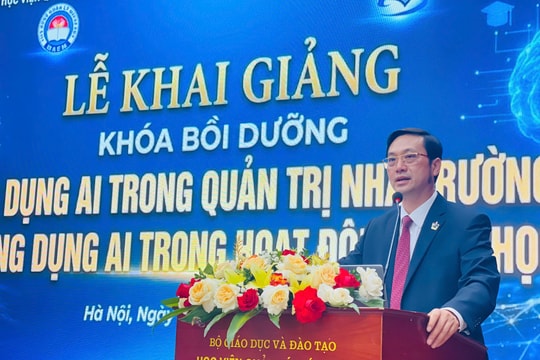Giáo dục cần thích ứng với AI để đổi mới quản trị và dạy học