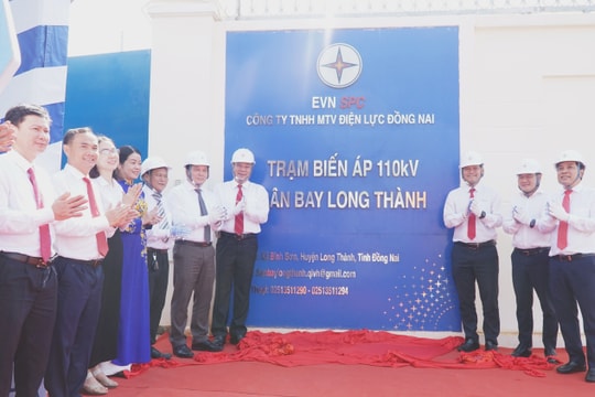 EVNSPC khởi công, khánh thành nhiều công trình chào mừng Đại hội XIV của Đảng