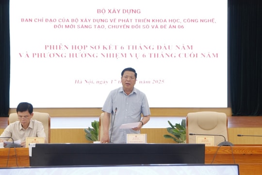 Bộ Xây dựng hoàn thành toàn bộ nhiệm vụ chuyển đổi số năm 2025