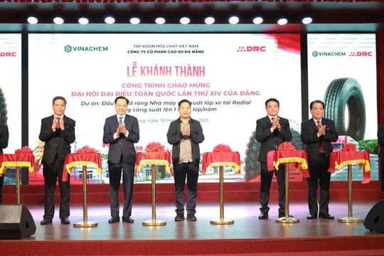 Khánh thành dự án mở rộng Nhà máy lốp Radial DRC 1 triệu lốp/năm