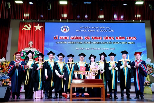 Đại học Kinh tế Quốc dân khai giảng khóa 15 Chương trình Thạc sĩ điều hành cao cấp Executive MBA