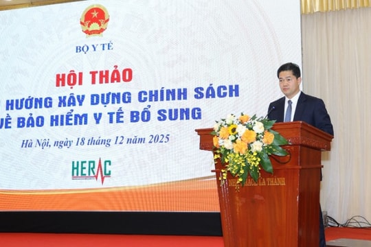 Đa dạng hóa các gói, xây dựng chính sách bảo hiểm y tế bổ sung