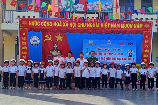 Lâm Đồng: Tăng cường tuyên truyền an toàn giao thông cho học sinh tiểu học tại xã Quảng Phú