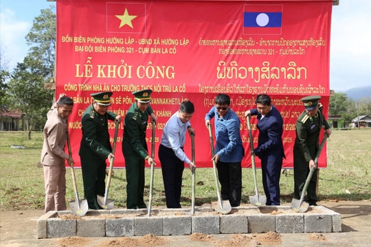 Quảng Trị: Dân vận khéo léo, vun đắp tình Việt - Lào bằng hành động thiết thực