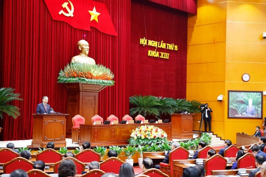 Bế mạc Hội nghị lần thứ 15 Ban Chấp hành Trung ương khoá XIII