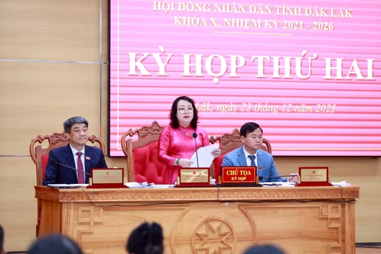 Kỳ họp thứ Hai, HĐND tỉnh Đắk Lắk Khóa X Giữ vững đà tăng trưởng, tạo nền tảng cho phát triển bền vững
