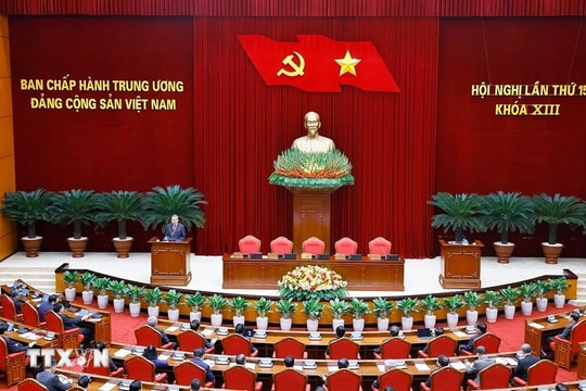 Bế mạc Hội nghị lần thứ 15 Ban Chấp hành Trung ương khóa XIII
