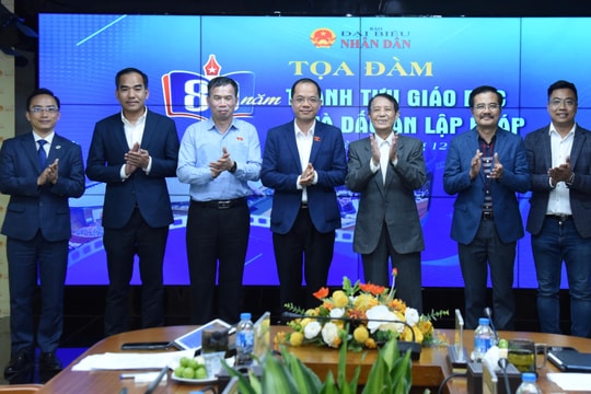 Kiến tạo thể chế vững chắc để giáo dục phát triển mạnh mẽ, chất lượng