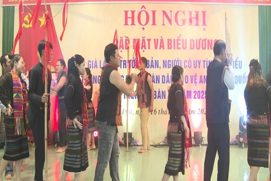 Vai trò của già làng, trưởng bản, người có uy tín để giữ gìn an ninh trật tự cơ sở
