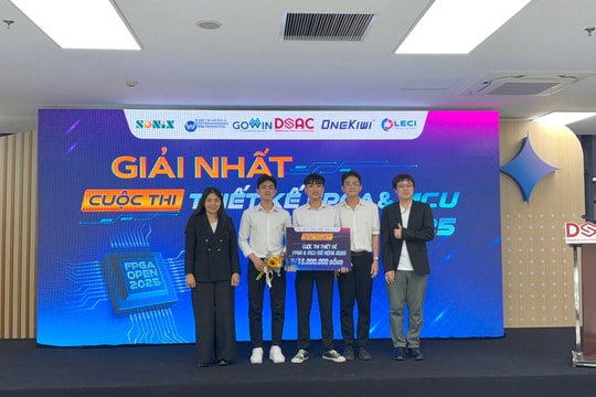 Công trình công nghệ vì an toàn trẻ em giành giải Nhất