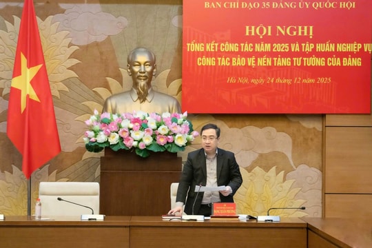 Tăng cường xây dựng Đảng toàn diện, tạo nền tảng chính trị vững chắc cho Văn phòng Quốc hội