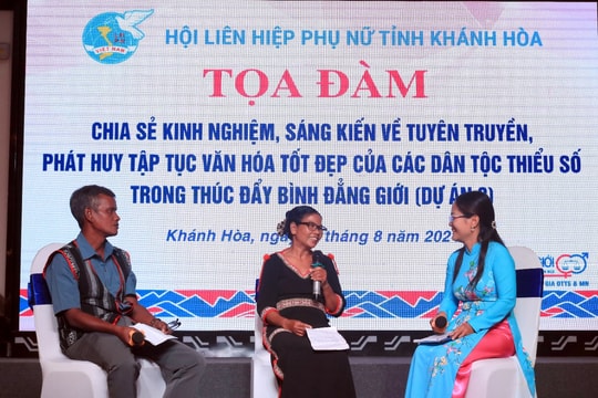 Khánh Hòa hiện thực hóa mục tiêu bình đẳng giới