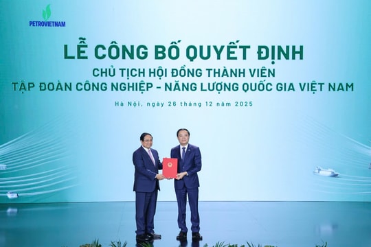 Ông Lê Ngọc Sơn làm Chủ tịch Hội đồng Thành viên Petrovietnam