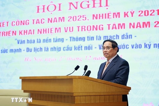 Thủ tướng Phạm Minh Chính: Ngành Văn hóa, Thể thao và Du lịch phải có tư duy đổi mới, hành động quyết liệt, về đích thực chất