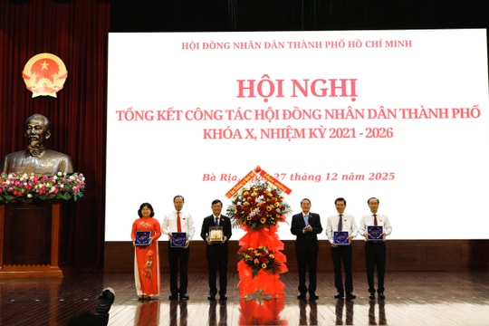 Phó Chủ tịch Quốc hội Nguyễn Đức Hải dự Hội nghị tổng kết nhiệm kỳ HĐND TP. Hồ Chí Minh